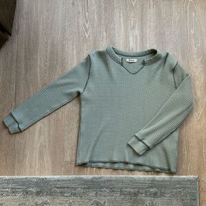 Madewell thermal shirt - S
